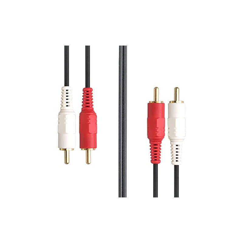 Fuji Parts FVC-336 Audio Cable 2-Pin to 2-Pin 6.6 ft
