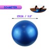 YiYFiT 2pcs Soft Pilates Ball,25cm Small Exercise Ball Anti Burst