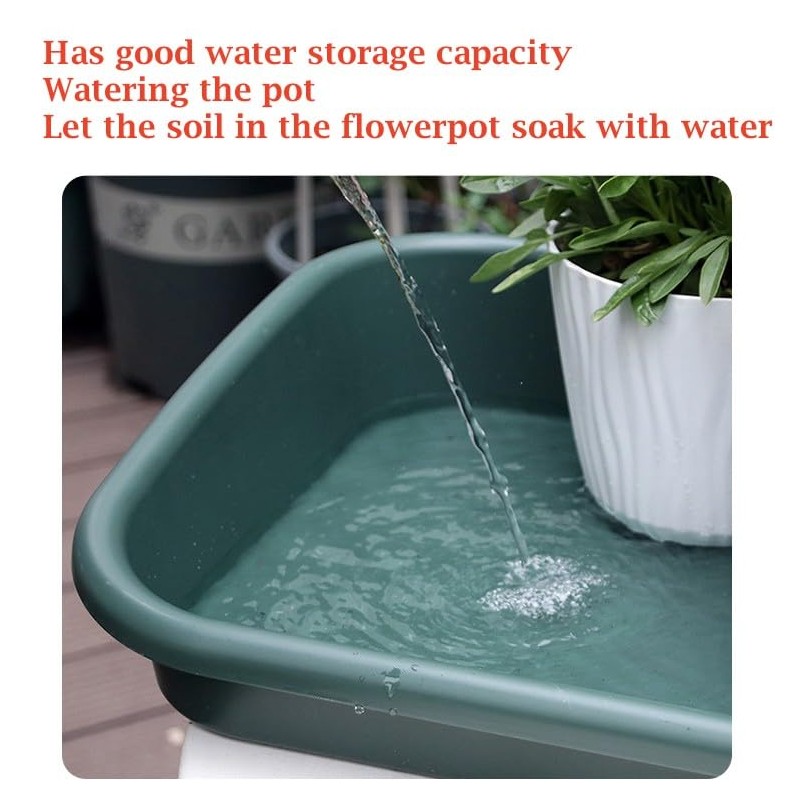 Defemim Garden Tidy Tray, Multifunctional One Piece Potting Tray for