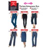 Woman Within Women's Plus Size Straight-Leg Stretch Denim Jean -