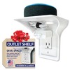 BeraTek Industries The Power Perch - Wall Outlet Shelf Transforms