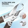 Eagle Beak Slanted Nail Clippers for Thick & Ingrown Toenails,