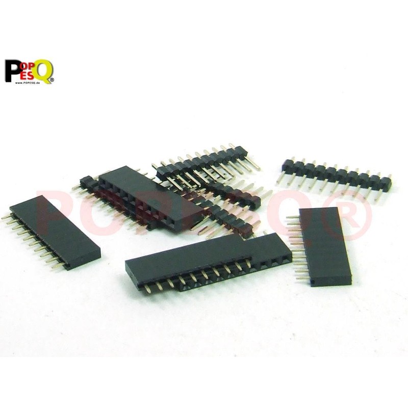 POPESQ® #A2000 Socket Header and Pin Header Kit 2.54 mm