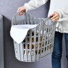 Foldable Laundry Hamper – Large Clothes Basket, Portable Laundry Storage