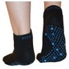 Pilates, Yoga, Martial Arts, Dance Anti-Slip/Non-Slip Grip Socks (Black/Blue)