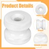 SiliFine 25 Pcs WP36 Corner Post Ceramic Fence Insulator Electric