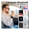Reloj inteligente Hombre Smartwatch 2.01 HD Bluetooth llamada Deportivo Color