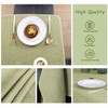 WAITER TREE Rectangle Tablecloth Wrinkle Resistant Waterproof Linen Textured Table