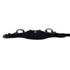 Gatorback Pro-Comfort Back Support Belt Black w/White Stitching. 1250 Duratek