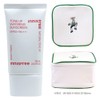 Innisfree Tone-Up Watering Sunscreen + Play Green Cosmetics Pouch (Green) / 이니스프리 톤업 워터링 선스크린+플레이그린 화장품 파우치 (그린)
