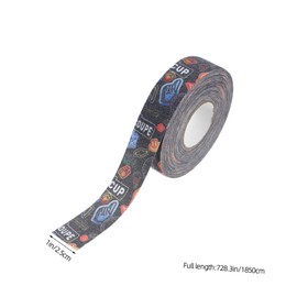 DECHOUS Durable Wear Resistant Portable Hockey Tape Removable Sports Sticker for Ice Hockey Racket Grip Non Slip Protective Wrap