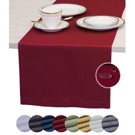 Akutana Red Table Runner 72 inch, Cranberry Dresser Scarf, Burgundy Outdoor Coffee Table Runner, Waterproof Dining Table Runners for Fiesta, Dinner Parties, Wedding, Thanksgiving, Holiday, Christmas