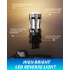 Yorkim 3157 LED Bulb 6000K Amber 2880 lumens 3156 LED