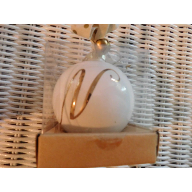 Mud Pie CHOICE OF MUD PIE TREE ORNAMENTS, 3" GOLD