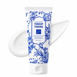 [Golden Cliff] Tone-up toning coloring cream white tanning whitening tone-up cream 100ml, 1 piece / [골든클리프] 톤업토닝 착색크림 화이트태닝 미백 톤업크림 100ml, 1개