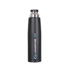 Lifeventure Double Walled Thermally Induced Vacuum Flask - Hot For Up To 8 Hours, Cold For 24 Hours - 700ml, Dark Grey