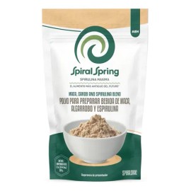 Alga Spirulina Maxima + Algarrobo + Maca Pack de 2 Sobres de 200gr c/u