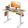 DEVAISE 40 X 24 Inches Electric Standing Desk,Height Adjustable Stand