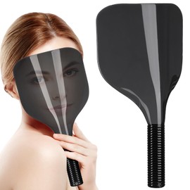 MHFOOU Barber Salon Faces Shields,Plastic Reusable Hairspray Face Protector Hairspray Faces Shields Hair Spray Face Protector for Hairdressing Makeup