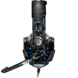 Skinit Decal Skin Compatible with BENGOO G9000 Gaming Headset - Sarah Richter Crow and Moon Phases by Sarah Richter Design