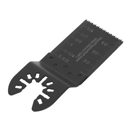 12PCS Oscillating Saw Blades Set Quick Release Kit, for Wood, Metal, Plastic Cutting, Fit for Rockwell, Multi Tools, with Markers and Long Wavy Tooth, Used for Soft Metal