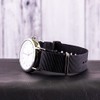 Clockwork Synergy® - Classic SS Nylon NATO Watch Band Straps