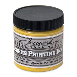 Jacquard Products Jspi-1134 Jacquard Professional Screen Printing Inks 4oz-Opaque Ochre