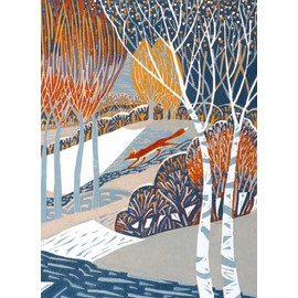 Museums & Galleries Annie Soudain Cold Snap Pack of 8 Charity Christmas Cards