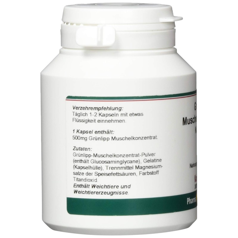 Karl Minck Grünlipp Capsules 500 mg, 120 Capsules