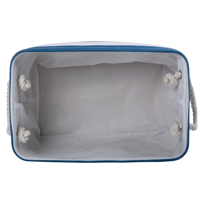 Bone Dry Pet Storage Collection Striped Paw Patch Bin, Large