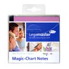 Legamaster 7-159509 10 x 10 cm Magic-Chart Notes - Pink