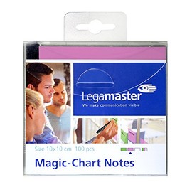Legamaster 7-159509 10 x 10 cm Magic-Chart Notes - Pink (Pack of 100)