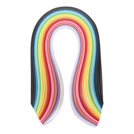 PATIKIL 260pcs Quilling Strips Paper 3/8"(10mm) 39cm Origami Paper Quilling Strip for Art DIY Hand Craft Christmas