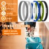 6 Pcs Trash Can Rubber Bands 32 to 55 Gallon