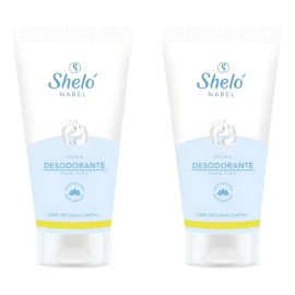 2 Crema Desodorante Para Pies Shelo Evita Sudor Y Mal Olor