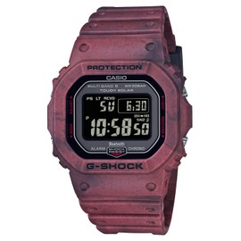 Casio G-Shock GW-B5600 Series Wristwatch, Bluetooth-Equipped Radio-Controlled Solar, Limited Edition / SAND LAND SERIES (Red), Resin Band