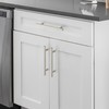 25 Pack Cabinet Handles with 5 Inch (128mm) Hole Center