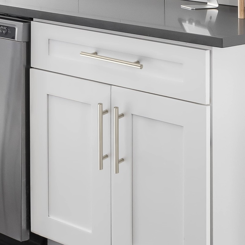 25 Pack Cabinet Handles with 5 Inch (128mm) Hole Center