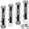 FunnAura 4 PCS Ink Rubbers Erasers, Double Head Sand Eraser