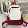 Backpack Simple Style Waterproof Versatile Large Capacity Laptop Work Business