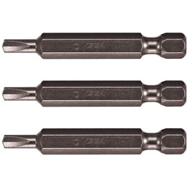 VEGA 1/8" Clutch Power Bits. Professional Grade S2 Steel 1/4" Hex Shank, 1/8" Clutch 2 Inch Power Bits. 150CG432A-3 (Pack of 3)