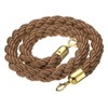 PATIKIL Stanchion Rope, 1.5m/4.9Ft Barrier Rope Twisted Post Ropes for