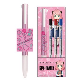 Ensky SPY x FAMILY Style Fit 3 Color Holder 1. Anya Forger Approx. 5.7 x 0.5 x 0.6 inches (146.2 x 12 x 15.7 mm), Made of PC Resin