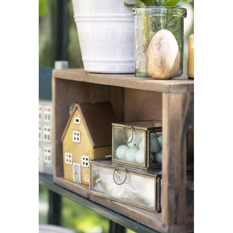 IB Laursen House f/tea light Nyhavn brown roof o/chimney -