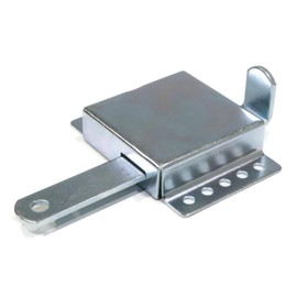 The ROP Shop Zinc Plated Security Bar Garage Door Slide Lock Latch for Prime-Line GD52118