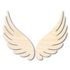Unfinished Wood Angel Wings Shape Craft up to 46" 4"