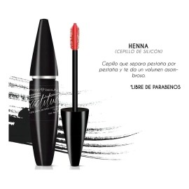Máscara de pestañas Diamond Beauty Exactitud Fibras Alargadoras color negro