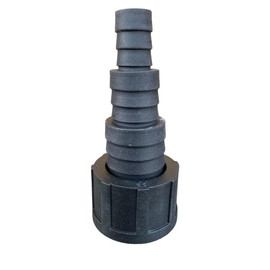 Cost Wise Female multi-size step adaptor for pond pumps/filters,fits outlets with a 33.3mm male thread (1" BSPF) ideal for use with corrugated pond hose