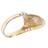 Brass Archery Thumb Ring Portable Finger Protector with Anti Lost