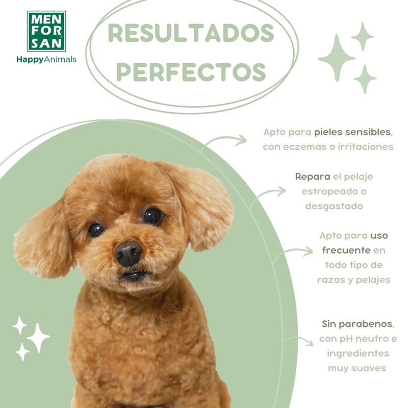 Menforsan Shampoing pour animaux de compagnie Menforsan Chien Aloe Vera